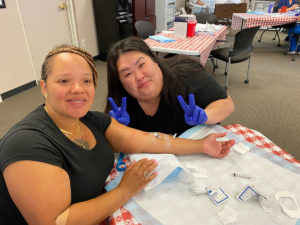 IV Therapy Blood Withdrawal