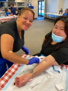 IV Therapy Blood Withdrawal